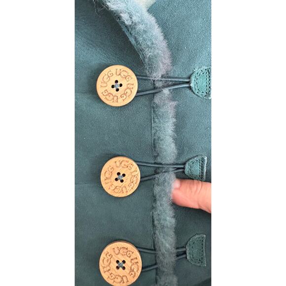 Women’s 9 UGG Australia‎ Teal/Green Bailey Button Triplet Boots Festival BNWOT - Picture 5 of 5